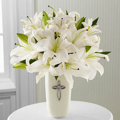 The FTD® Faithful Blessings™ Bouquet - VASE INCLUDED